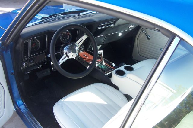 Blue 1969 Chevrolet Camaro Coupe