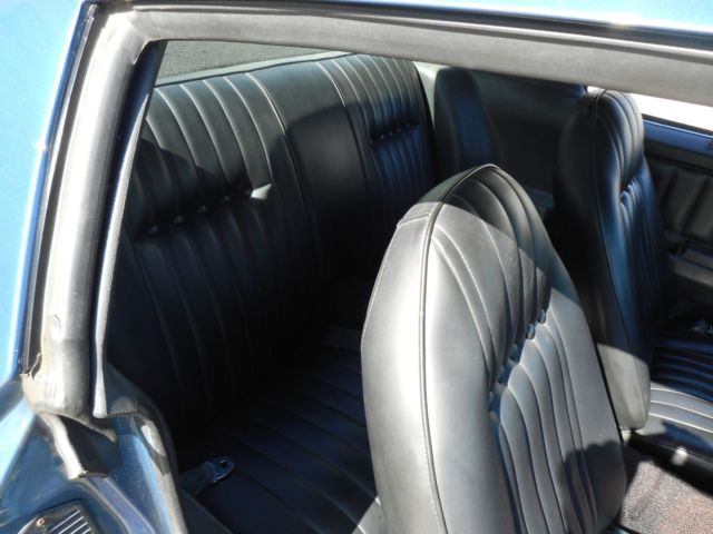 Blue 1973 Chevrolet Camaro Coupe with Black interior